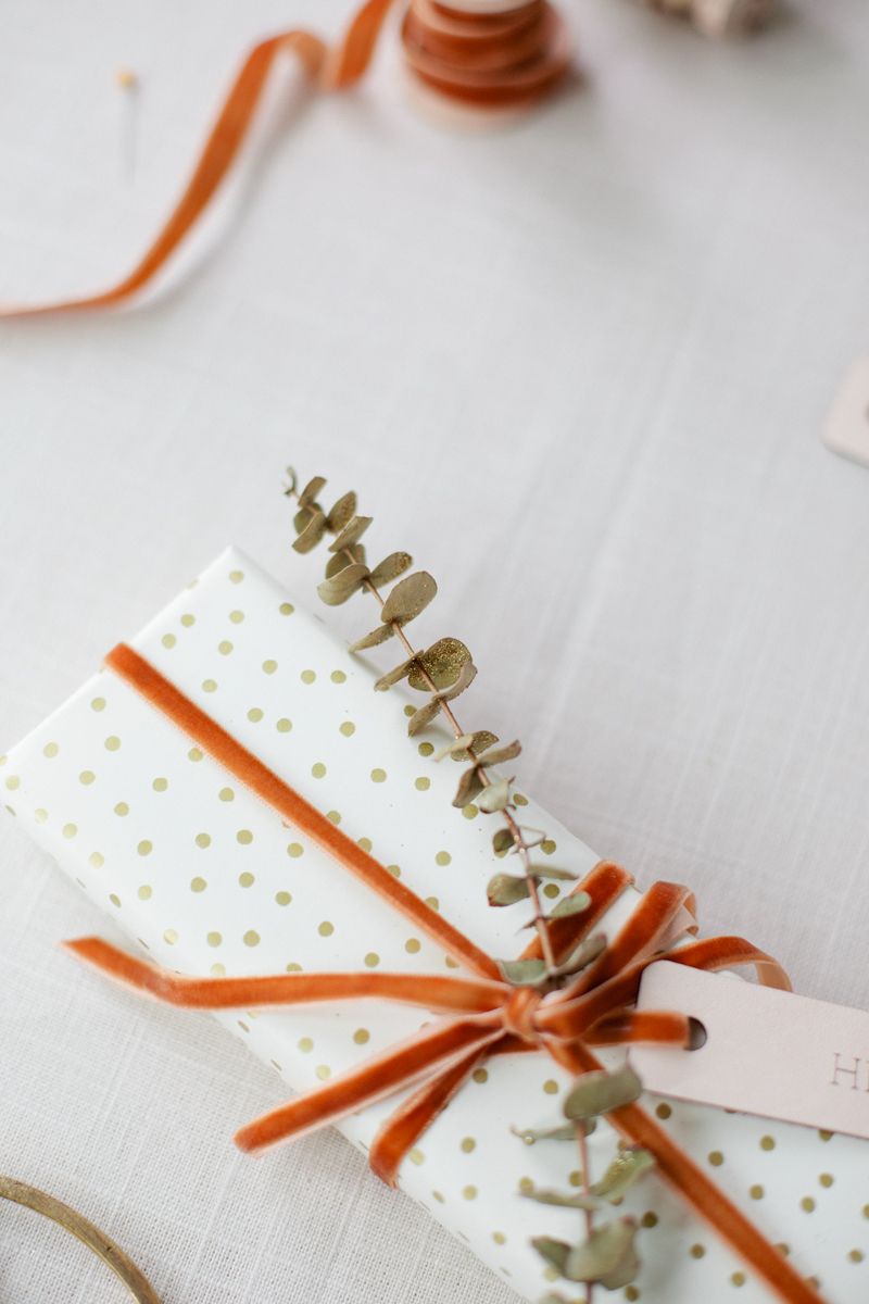 Make Confetti and Glitter Gift Wrap With Double-Sided Tape!